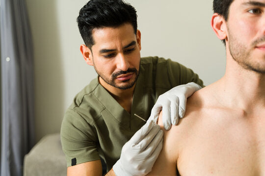 Dry needling process at Healthagon